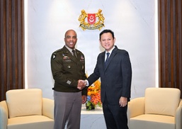 U.S. Army Pacific Commanding General Visits Singapore to Strengthen Regional Partnerships