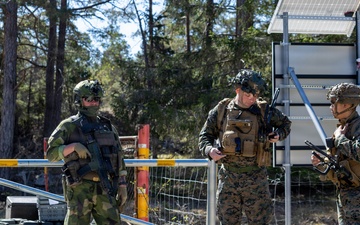 U.S. Marines, Airmen, Swedish Armed Forces execute dry-fire training with Finnish F-18s