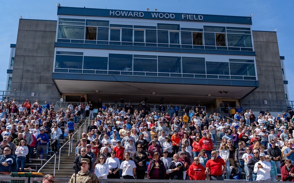 114th Fighter Wing conducts flyover for 101st Annual Howard Wood Dakota Relays