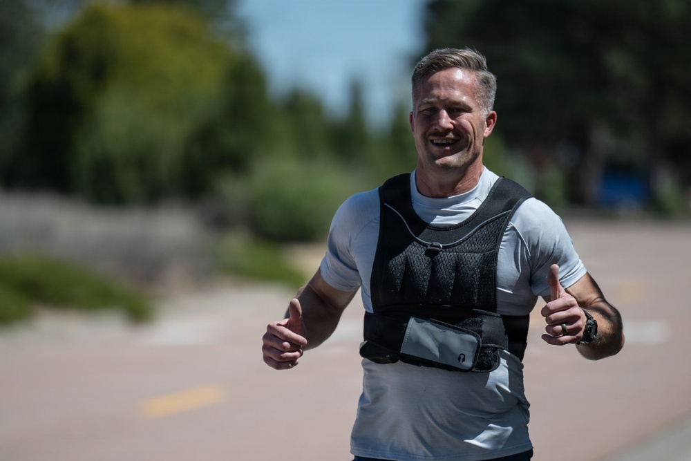 Airmen Run to Honor Fallen Members of ‘Port Dawg’ Community