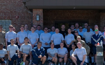 Airmen Run to Honor Fallen Members of ‘Port Dawg’ Community