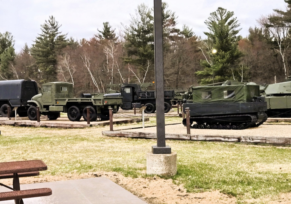 April views at Fort McCoy's historic Commemorative Area