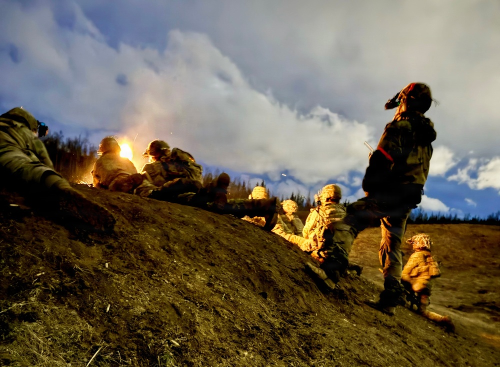 Spartan Brigade Executes Company Live-Fire Exercise at JBER