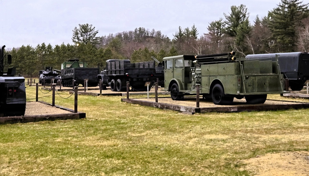 April views at Fort McCoy's historic Commemorative Area
