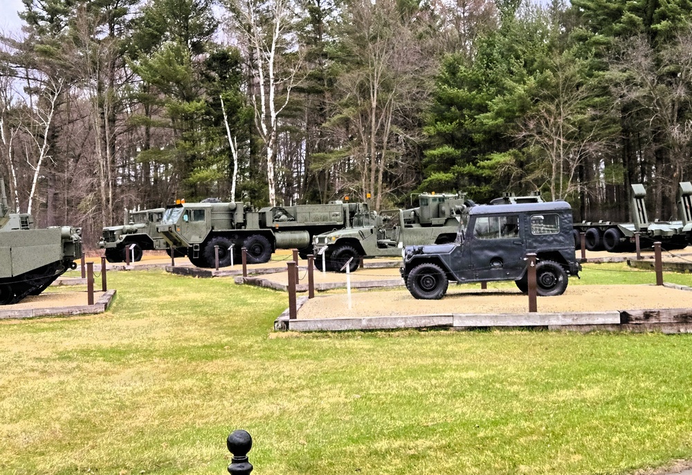April views at Fort McCoy's historic Commemorative Area