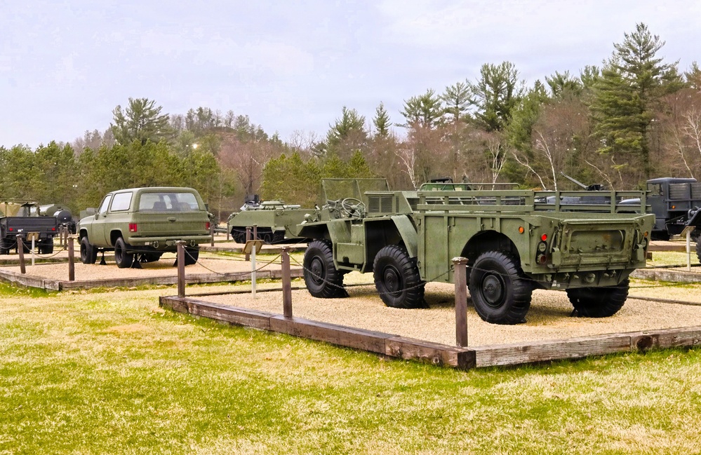 April views at Fort McCoy's historic Commemorative Area