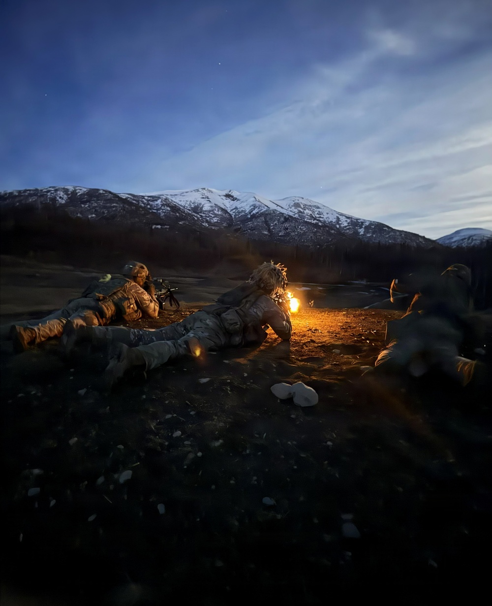 Spartan Brigade Executes Company Live-Fire Exercise at JBER