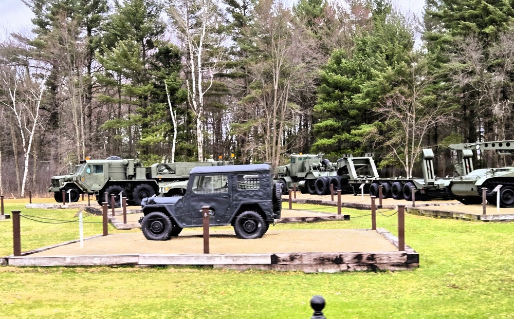 April views at Fort McCoy's historic Commemorative Area