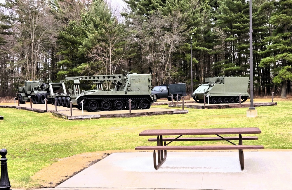 April views at Fort McCoy's historic Commemorative Area