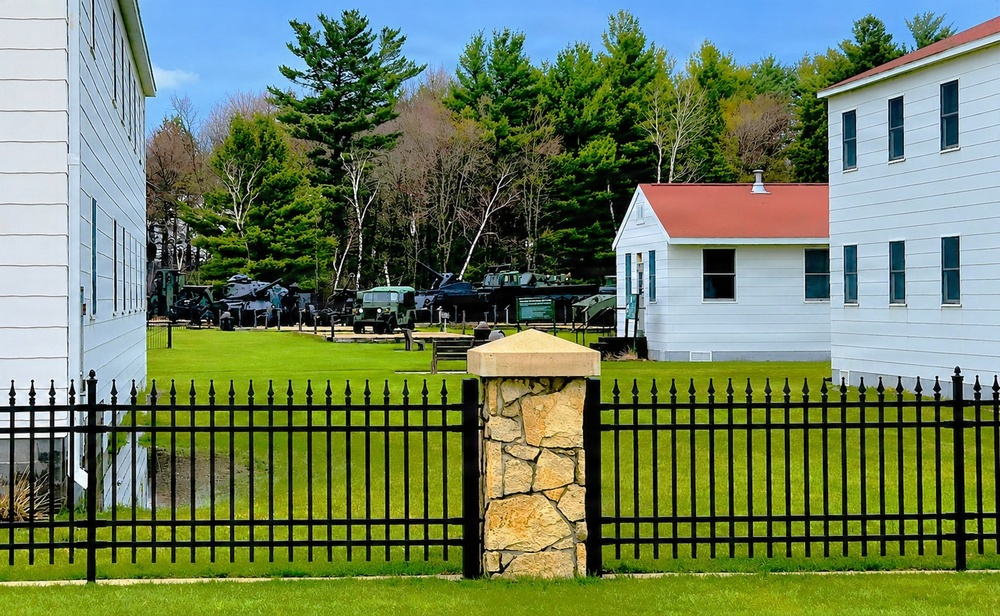 April views at Fort McCoy's historic Commemorative Area