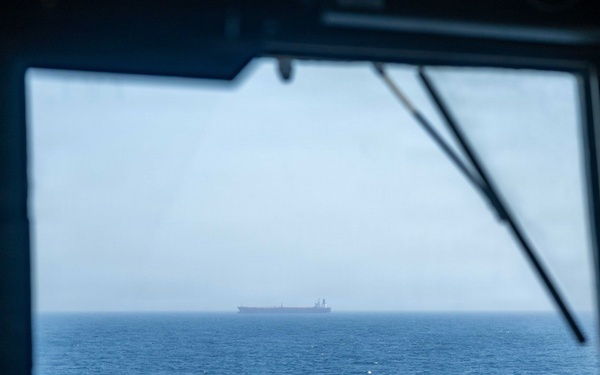 USS Rafael Peralta Enforces Maritime Blockade