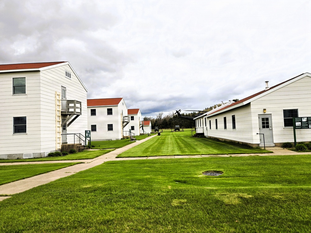 April views at Fort McCoy's historic Commemorative Area