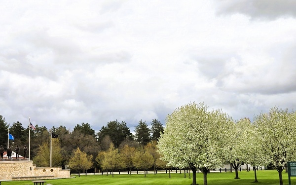 April views at Fort McCoy's historic Commemorative Area