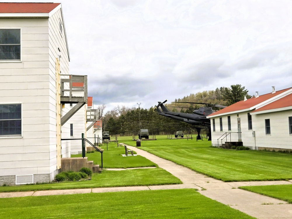 April views at Fort McCoy's historic Commemorative Area