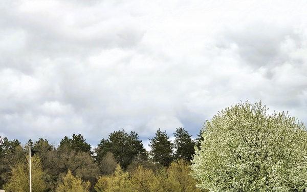 April views at Fort McCoy's historic Commemorative Area