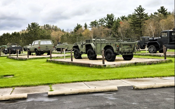 April views at Fort McCoy's historic Commemorative Area