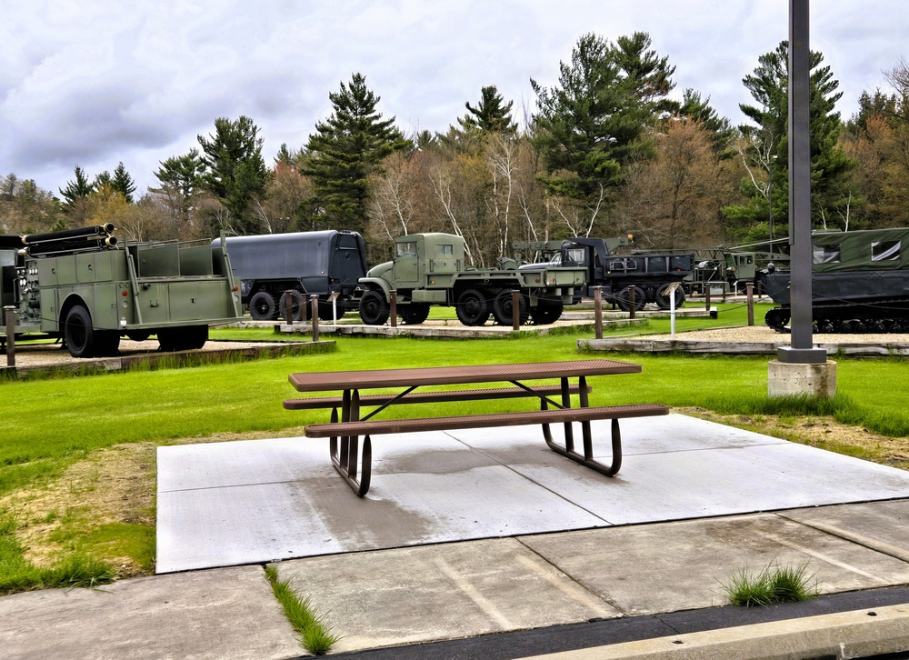 April views at Fort McCoy's historic Commemorative Area