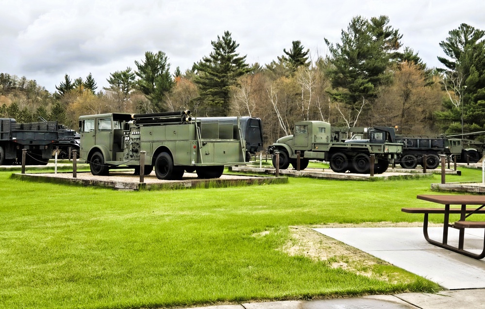 April views at Fort McCoy's historic Commemorative Area