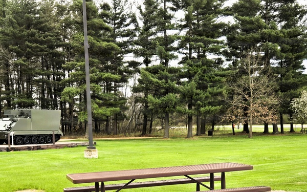 April views at Fort McCoy's historic Commemorative Area