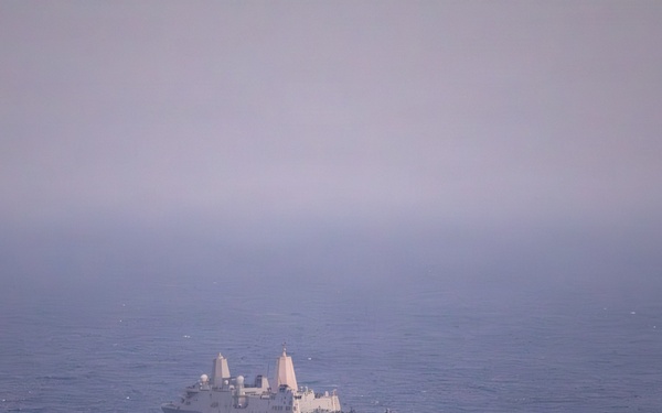 USS New Orleans Enforces Maritime Blockade