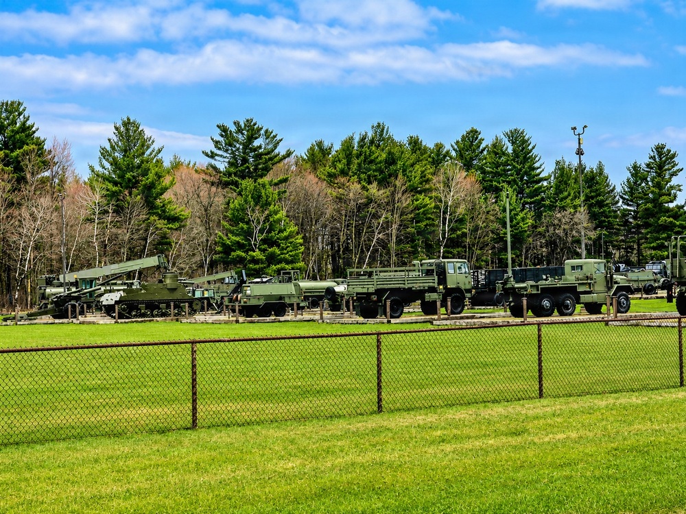 April views at Fort McCoy's historic Commemorative Area