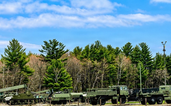 April views at Fort McCoy's historic Commemorative Area