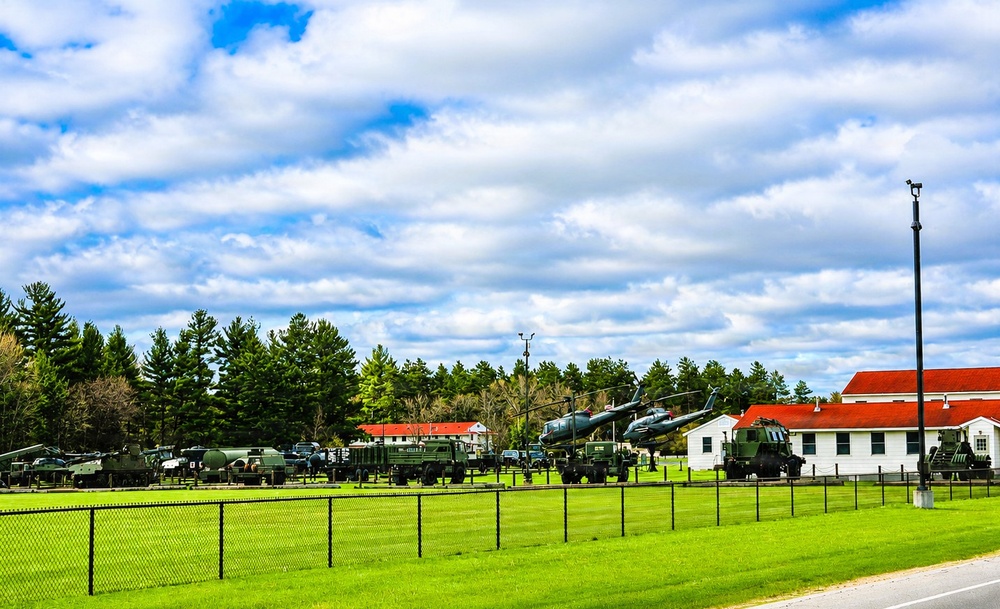 April views at Fort McCoy's historic Commemorative Area