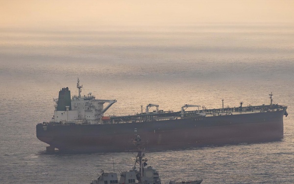 USS Rafael Peralta Enforces Maritime Blockade