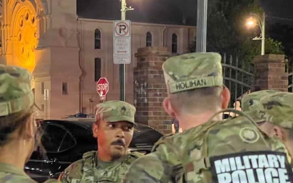 Tennessee National Guard prepares for Beale Street Patrol