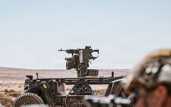 Sky Soldiers participating in African Lion 26 counterattack lane validate emerging breach tactics with robotic systems