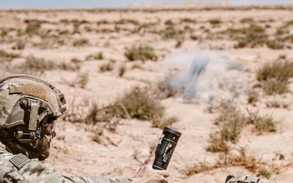 Sky Soldiers participating in African Lion 26 counterattack lane validate emerging breach tactics with robotic systems