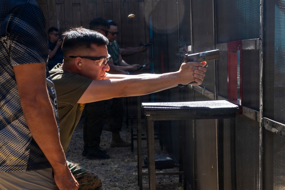 Balikatan 2026: U.S. Marines and AFP participate in a pistol competition
