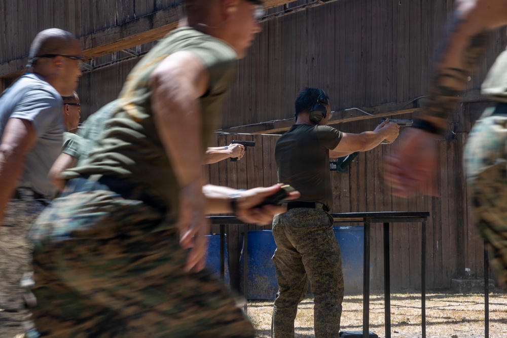 Balikatan 2026: U.S. Marines and AFP participate in a pistol competition