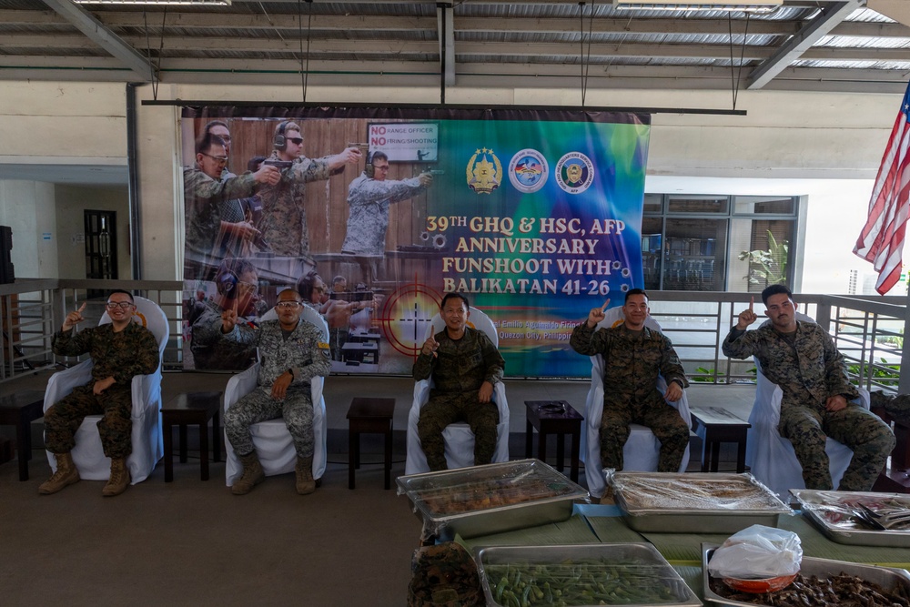 Balikatan 2026: U.S. Marines and AFP participate in a pistol competition
