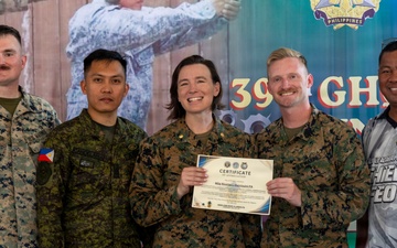 Balikatan 2026: U.S. Marines and AFP participate in a pistol competition