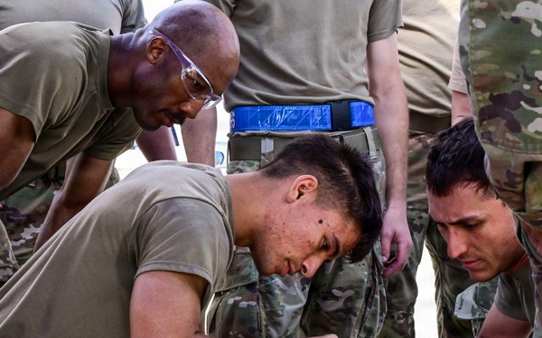 18th LRS tests readiness during Combat Logistics Challenge