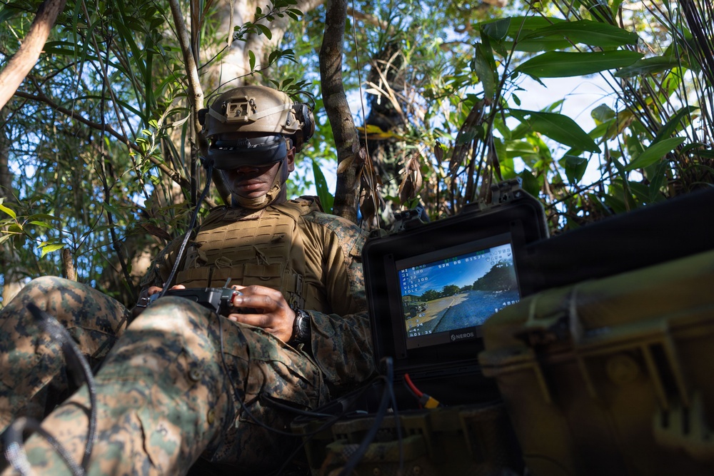 12th LCT Fires &amp; Recon Execute Neros Archer Attack Drone Training