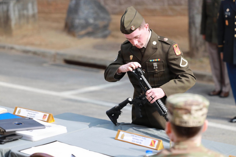 Final Test of Excellence: Best Squad Board Conducted at Osan Air Base