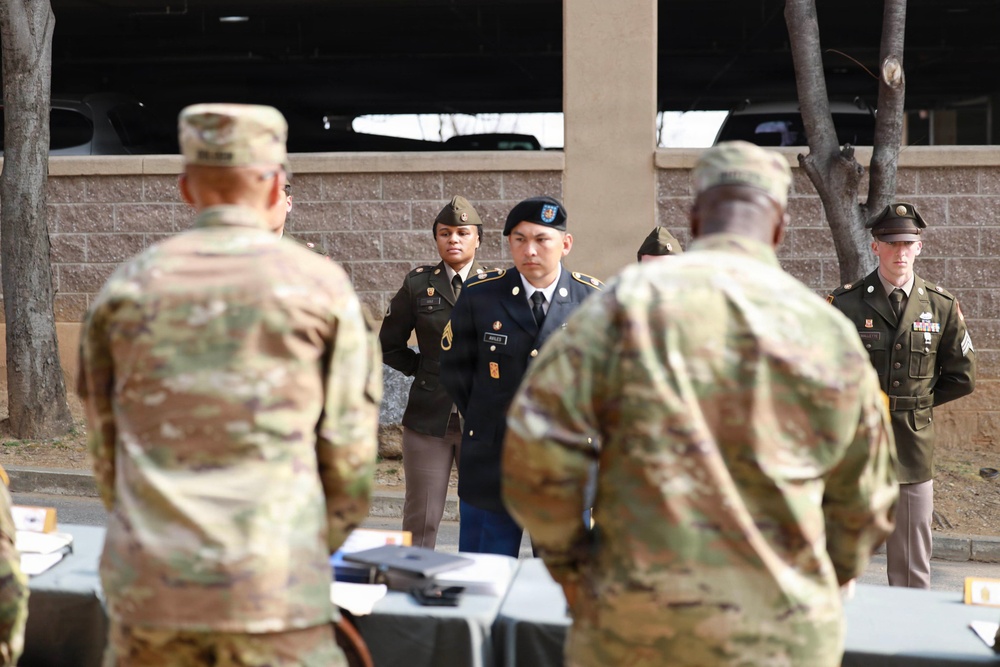 Final Test of Excellence: Best Squad Board Conducted at Osan Air Base
