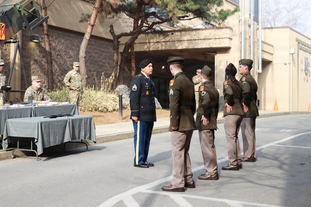 Final Test of Excellence: Best Squad Board Conducted at Osan Air Base