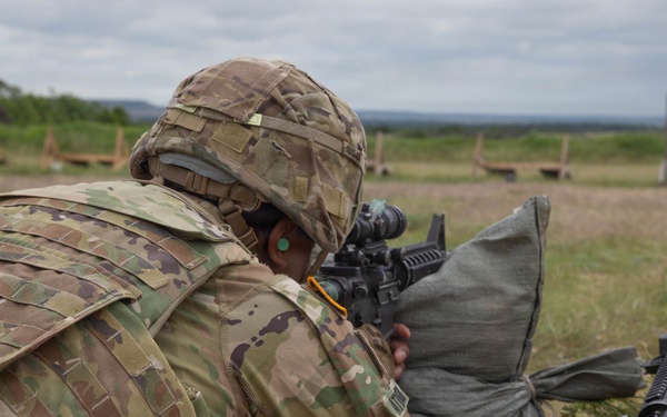 Fort Hood Soldiers Conduct M4A1 Qualifications