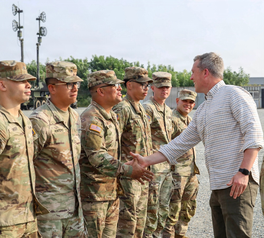 Strategic Leadership Visit: Secretary of the Army Engages with 35th ADA Brigade