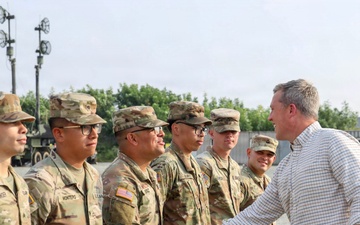 Strategic Leadership Visit: Secretary of the Army Engages with 35th ADA Brigade