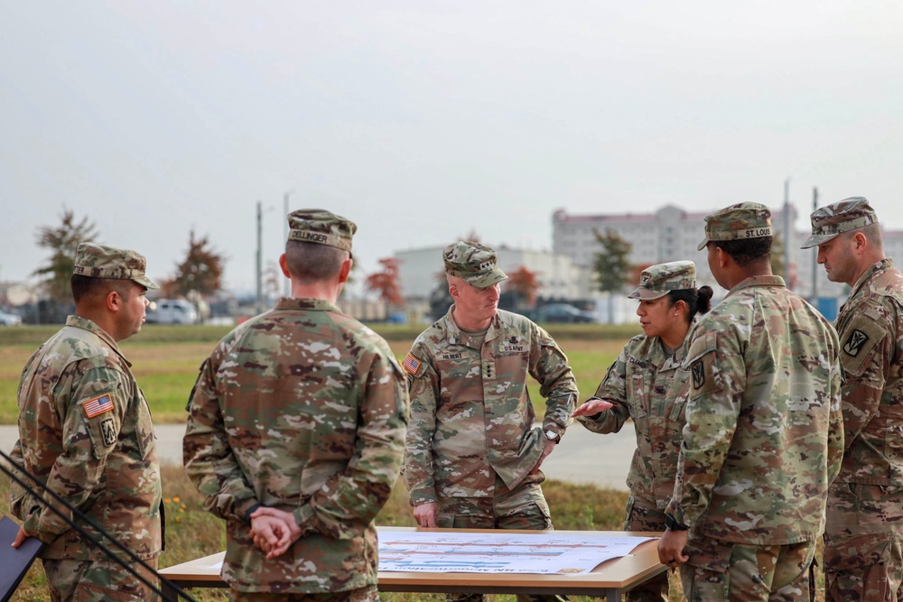 Senior Leadership Engagement: Lt. Gen. Hilbert Visits 35th ADA Brigade