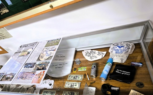 Artifacts from 617th Military Police Company time capsule discovered at Fort McCoy now on display at Fort McCoy History Center