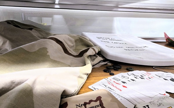 Artifacts from 617th Military Police Company time capsule discovered at Fort McCoy now on display at Fort McCoy History Center