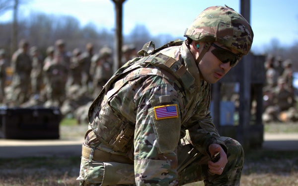 Soldiers Evaluated on Technical Skills