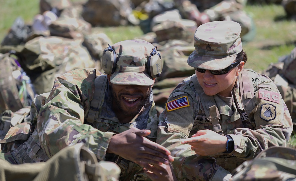 Squad Maneuvers Through Best Squad Course