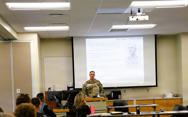 Fort McCoy employment experts connect with workforce partners during panel at Western Technical College