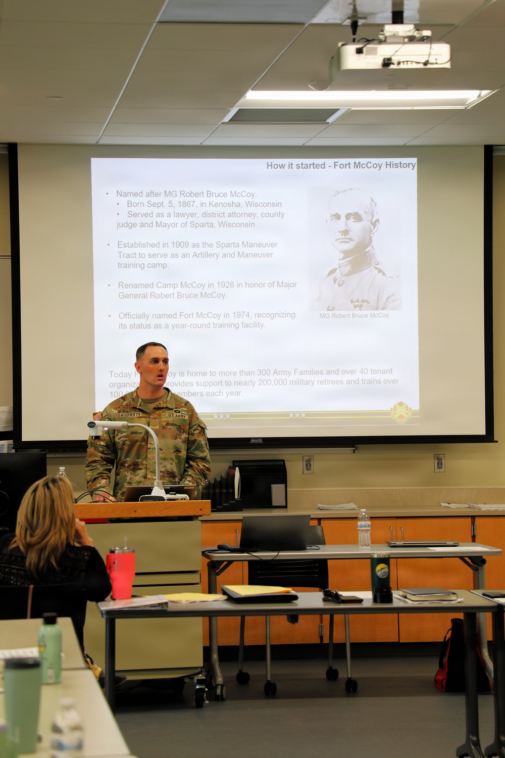 Fort McCoy employment experts connect with workforce partners during panel at Western Technical College